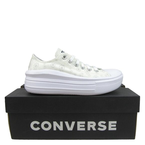 Converse Chuck Taylor All Star Move OX Floral Shoes Womens Size 7.5 NEW - Picture 1 of 15